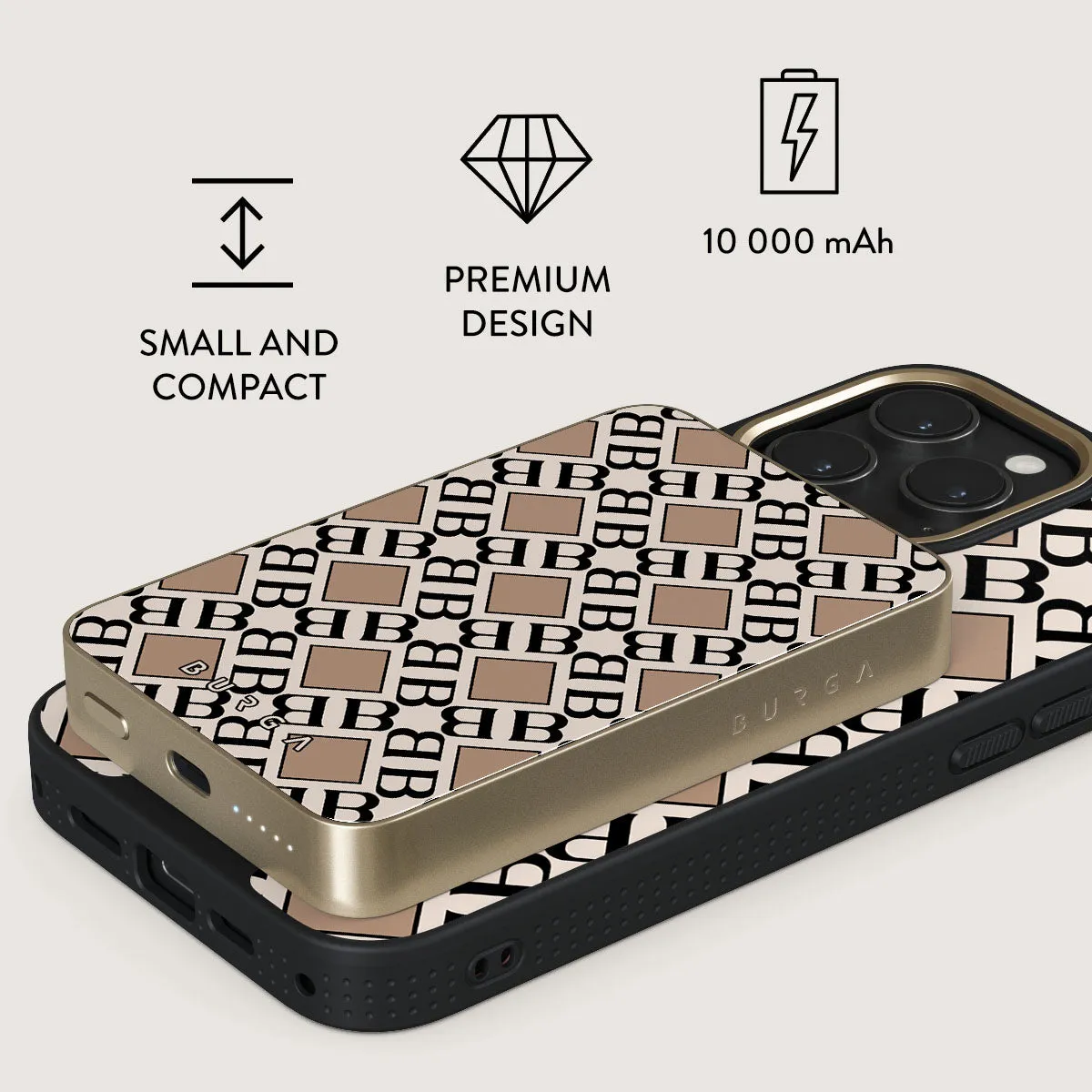 Monogram - Magnetic Power Bank