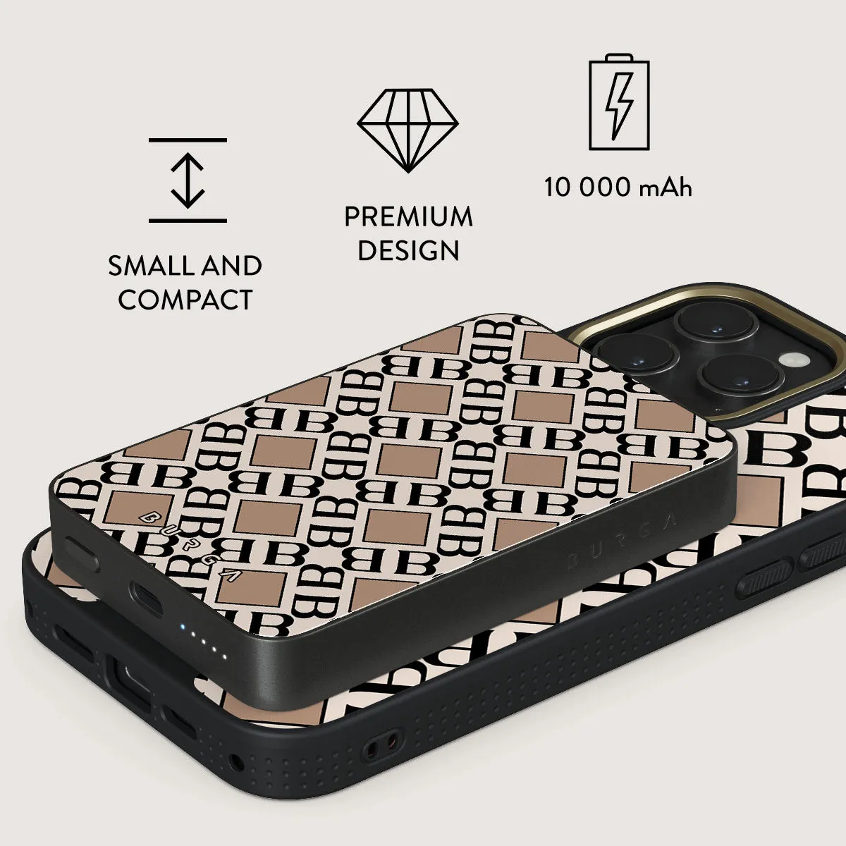 Monogram - Magnetic Power Bank