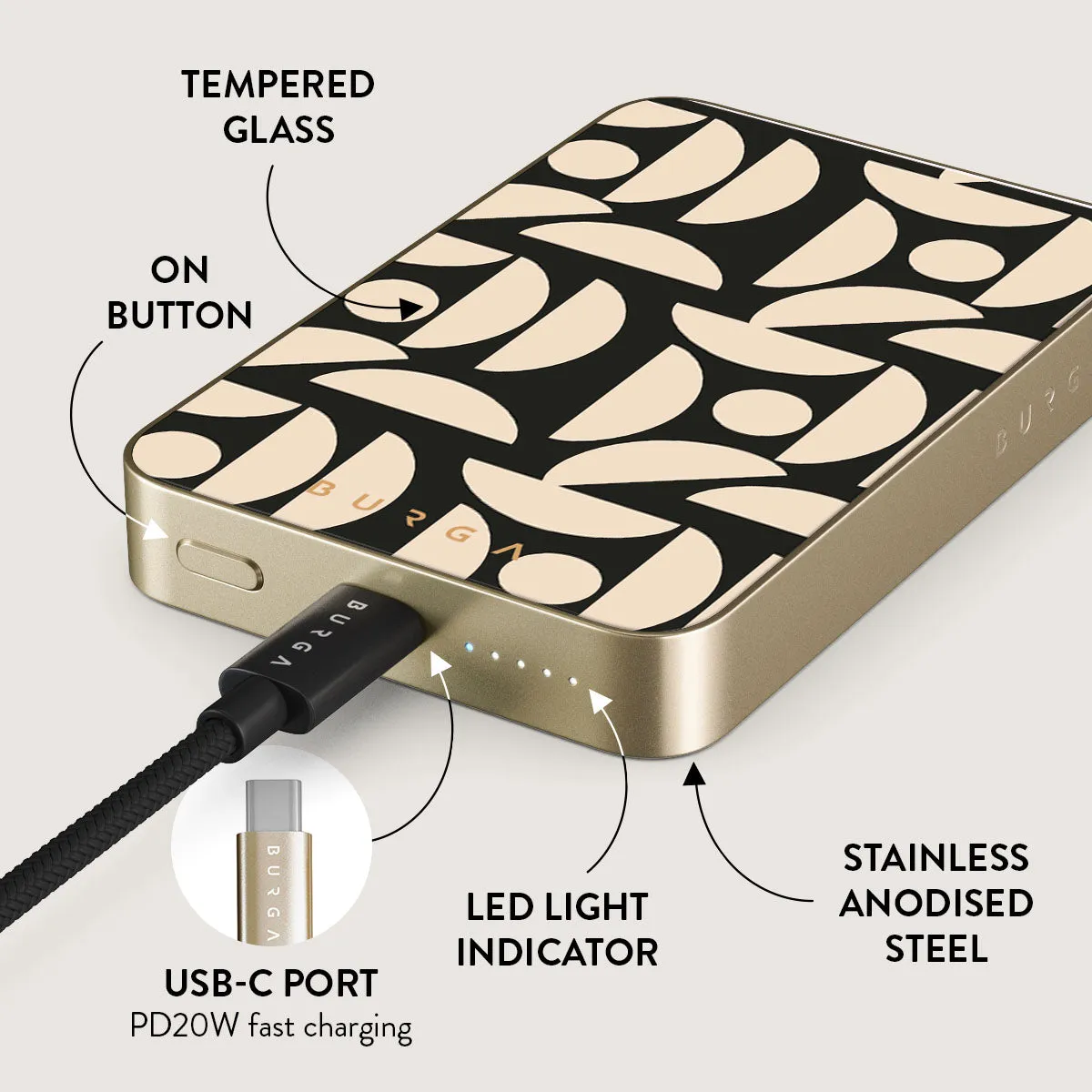 Moonlight - Magnetic Power Bank