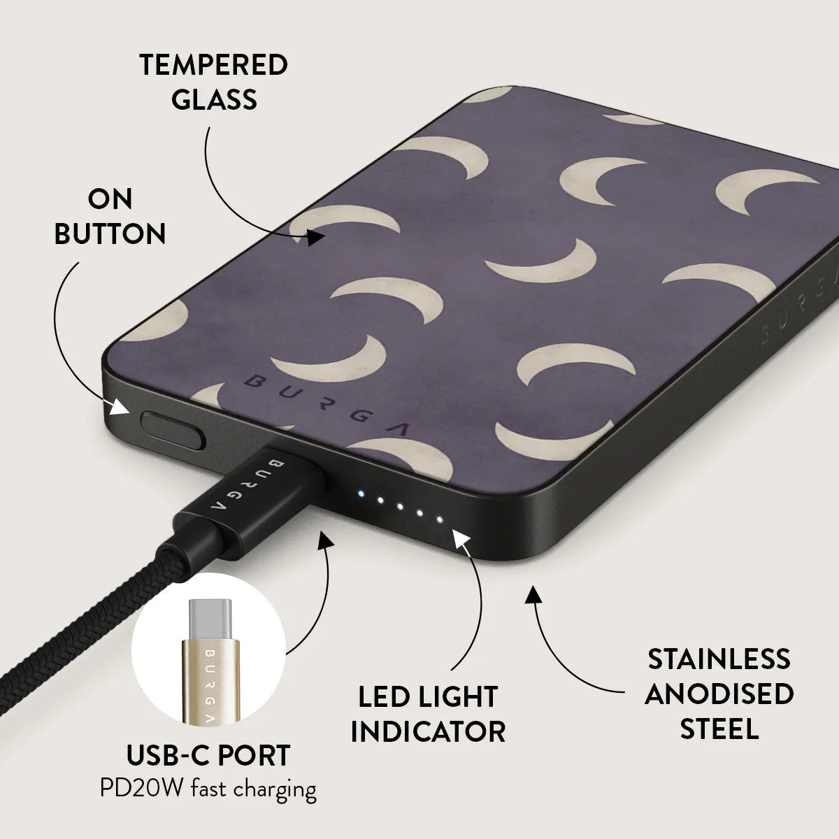 Moonstone - Magnetic Power Bank