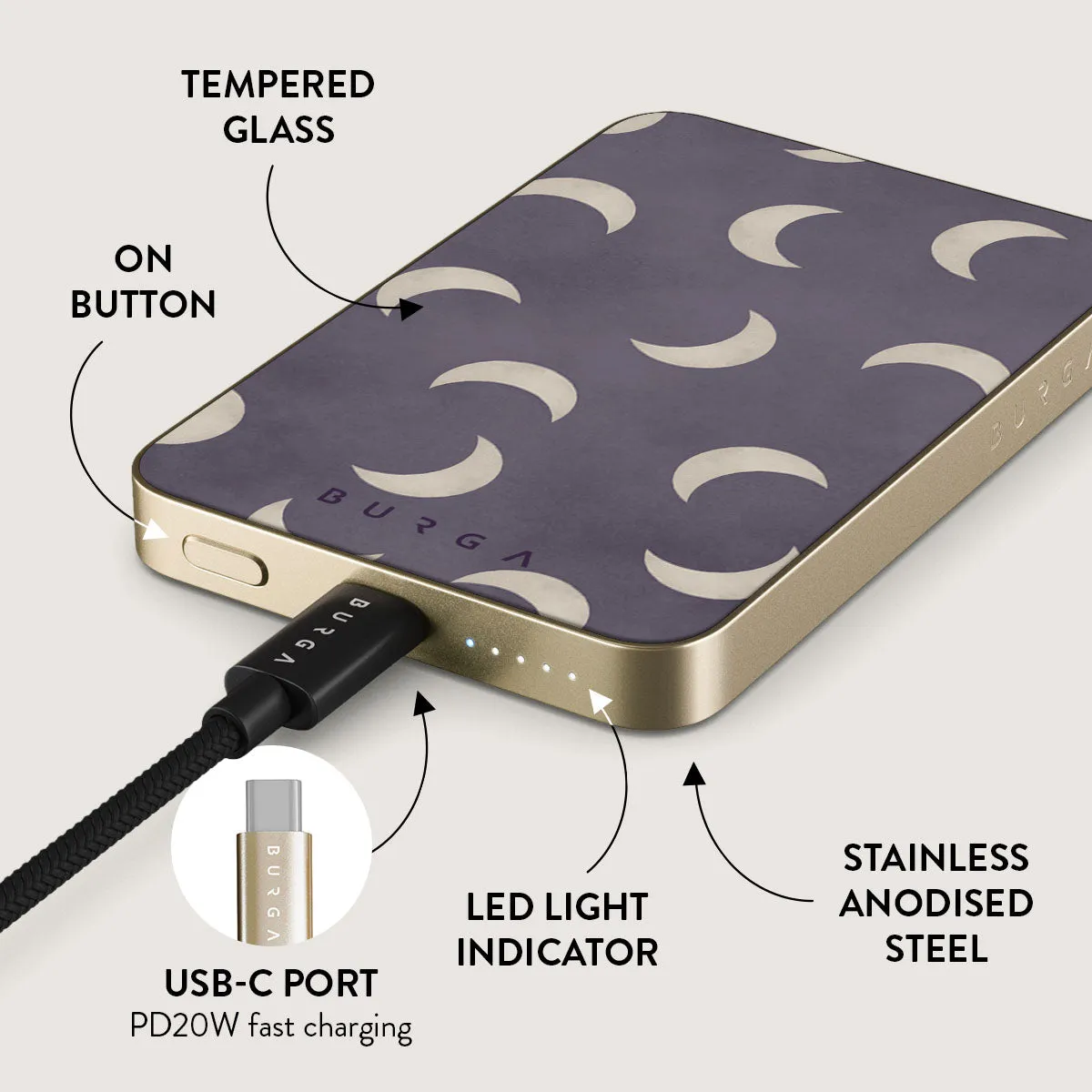 Moonstone - Magnetic Power Bank