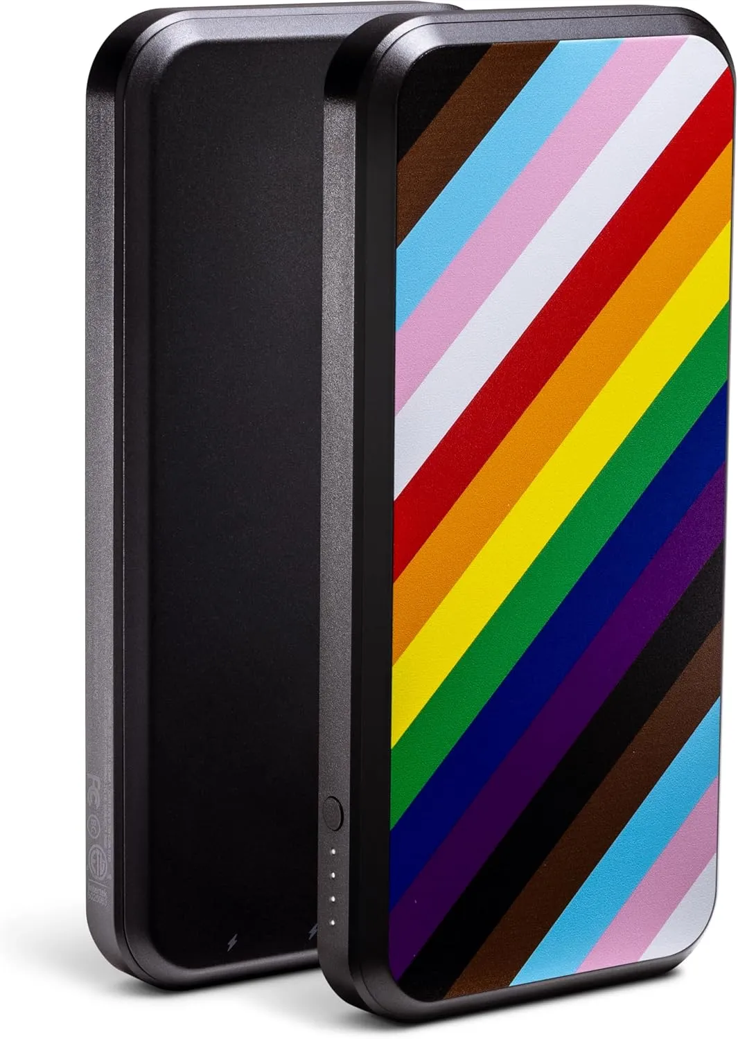 Mophie powerstation prime10 - Portable Power Bank with 10,000mAh Internal Battery, 18W USB-C PD Fast Charging, Charge 3 Devices Simultaneously, LED Power Indicator - Pride