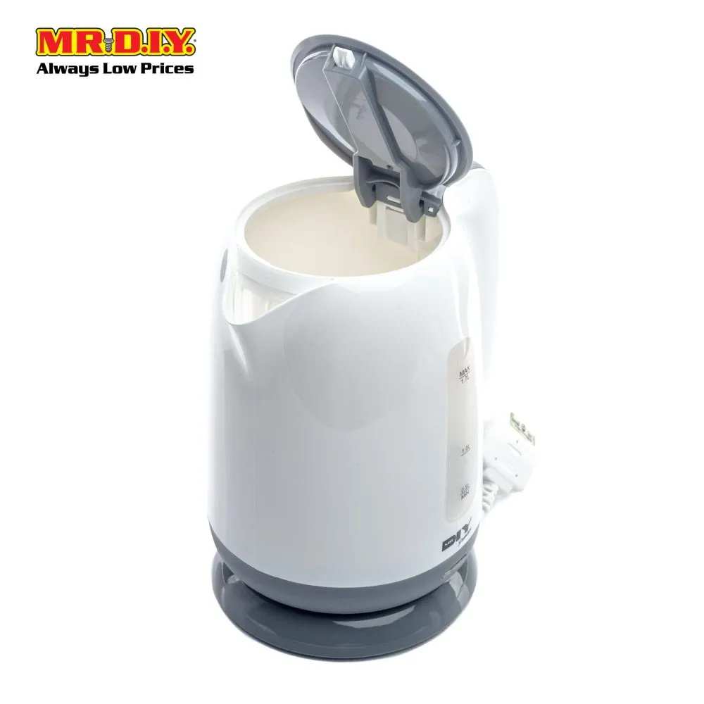 (MR.DIY) Premium Automatic Electric Plastic Kettle (1.7L)