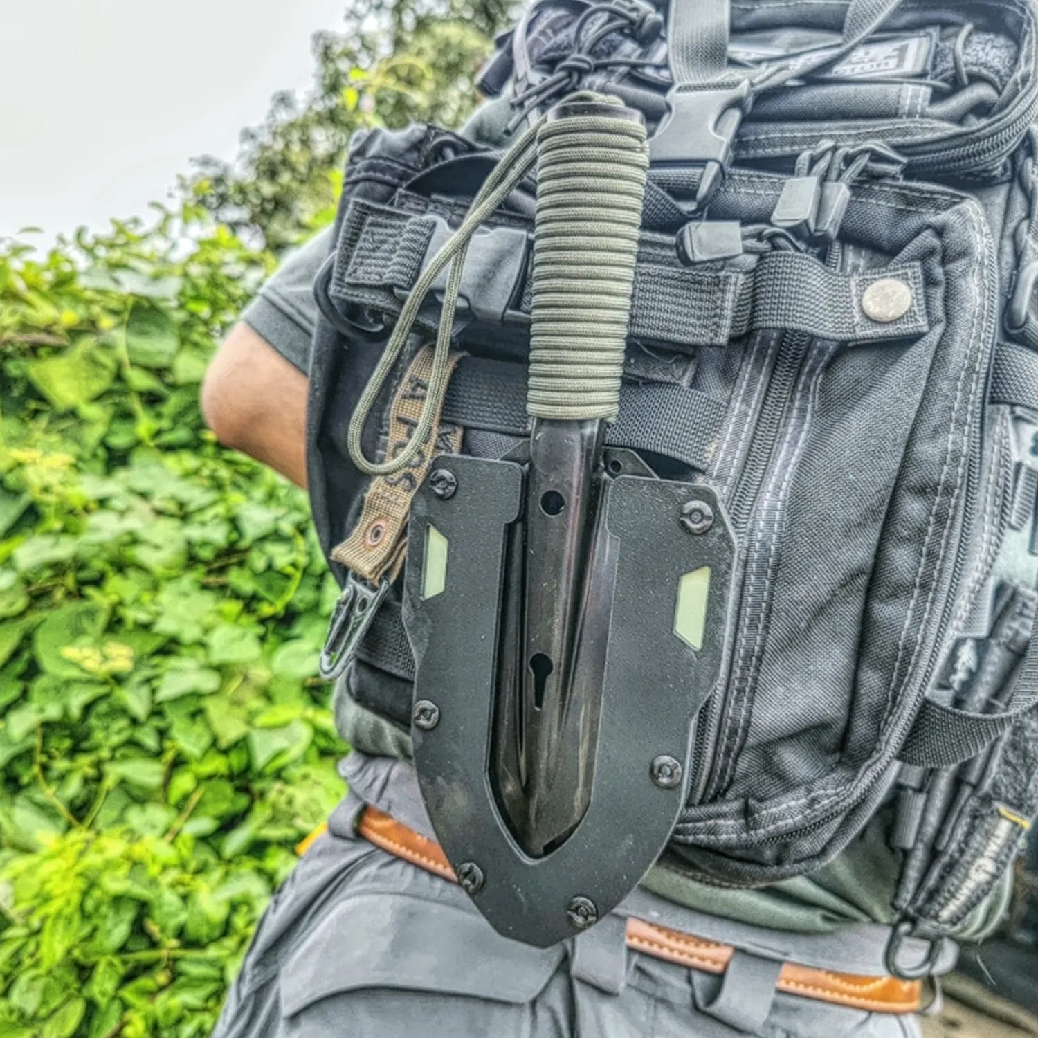 Multi-Function Camping Hiking Survival Shovel