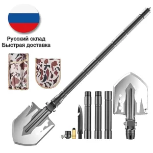 Multi-Function Shovel For Survival Tourism 76mm Folding Survival Camping Shovel Outdoor Camping Equipment Kit Garden Tools