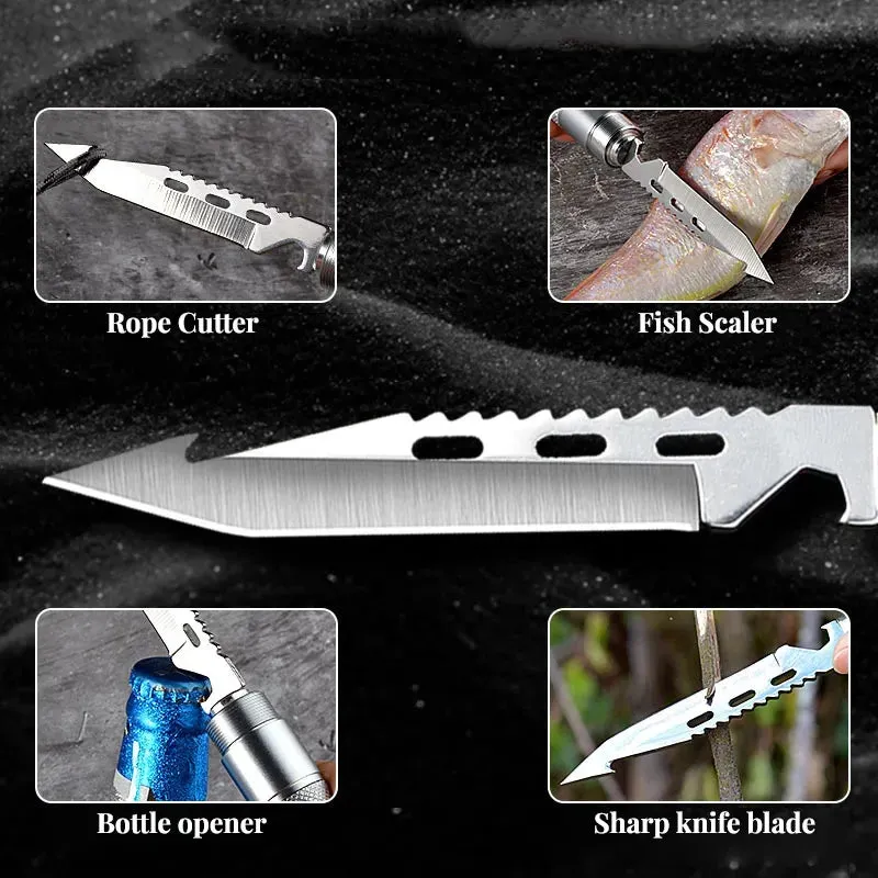 Multifunctional Camping Folding Utility Shovel Outdoor Survival Kit Gardening Tools