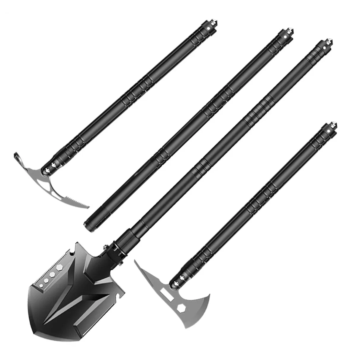 Multifunctional Folding Shovel Kit