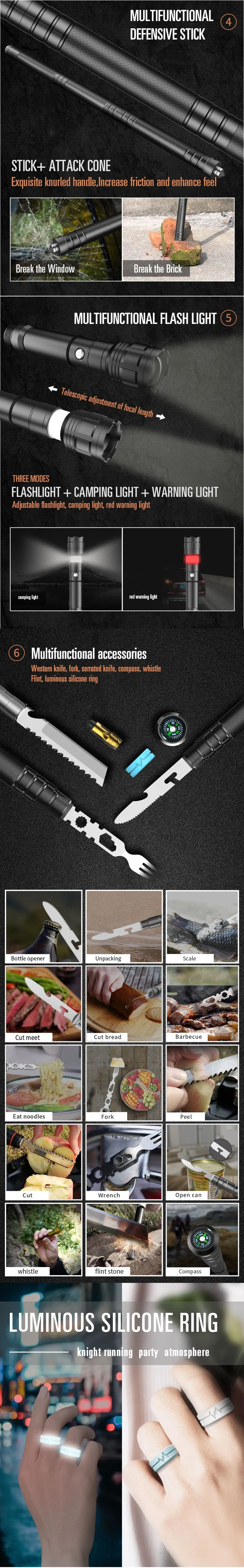 Multifunctional Folding Shovel Kit