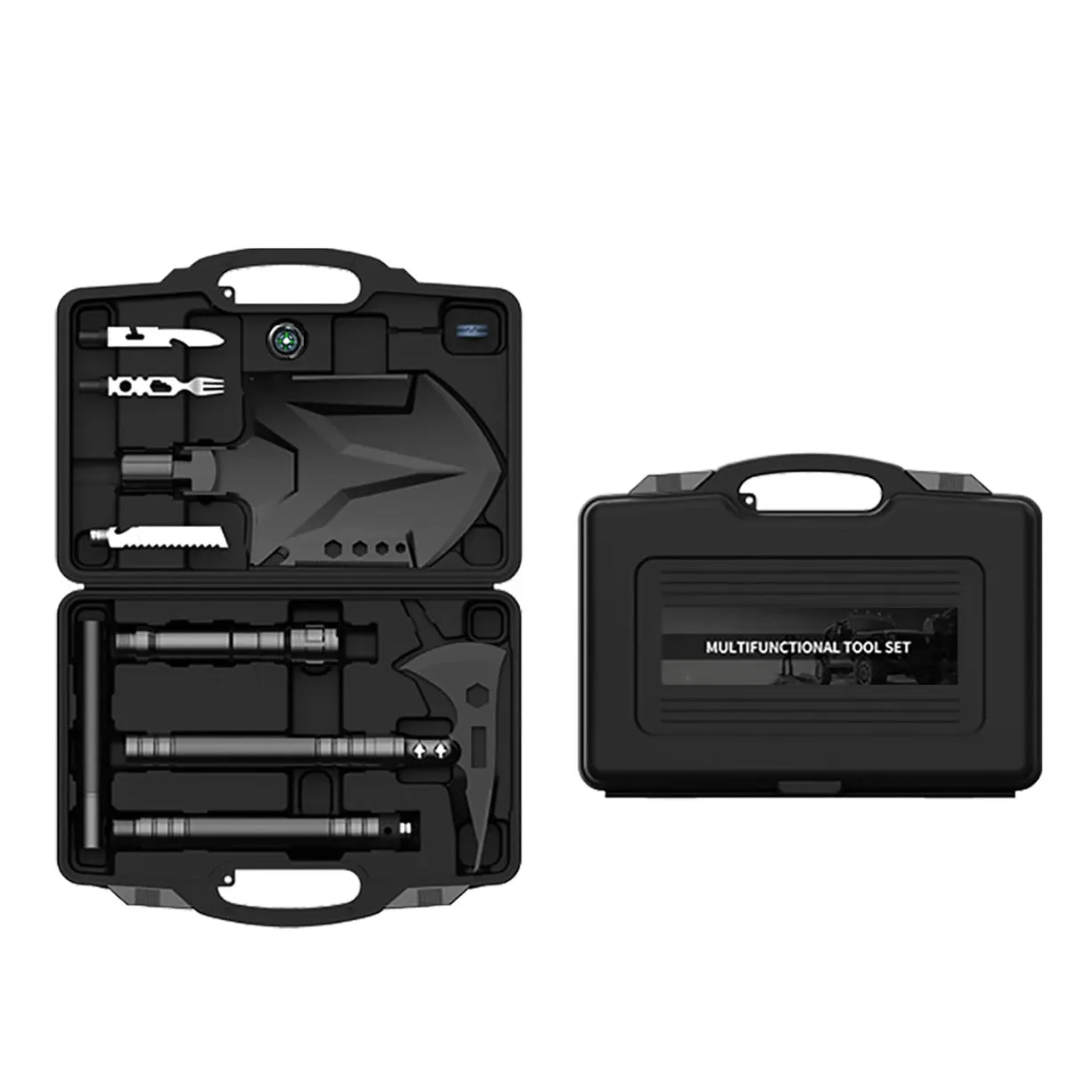 Multifunctional Folding Shovel Kit