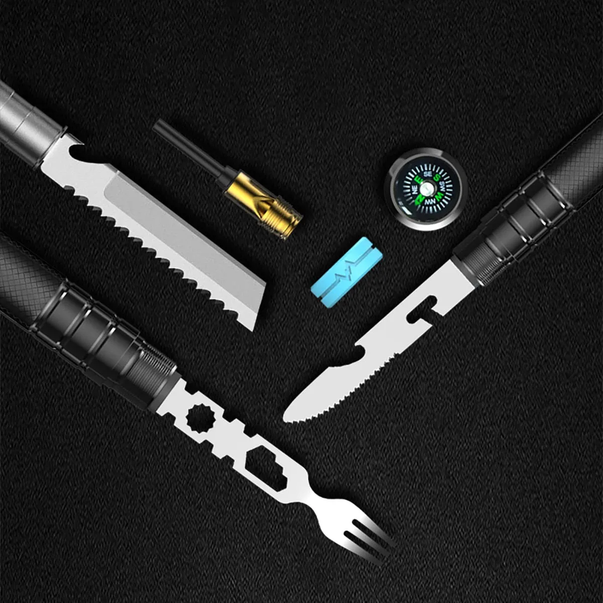 Multifunctional Folding Shovel Kit
