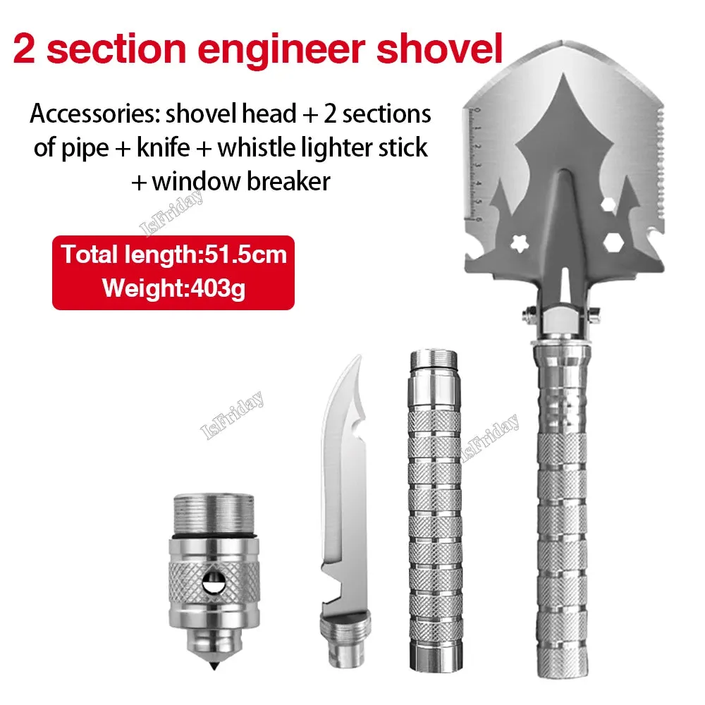 Multifunctional Outdoor Camping Shovel