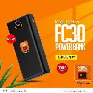 New Age Power Bank 33,000 mah