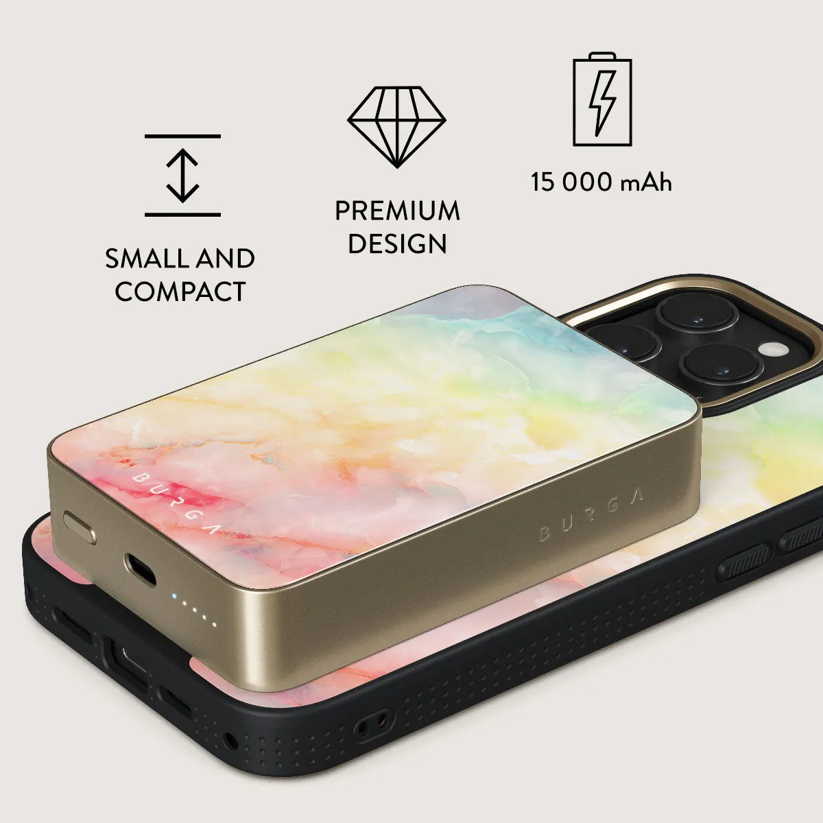 New Flame - Rainbow Magnetic Power Bank