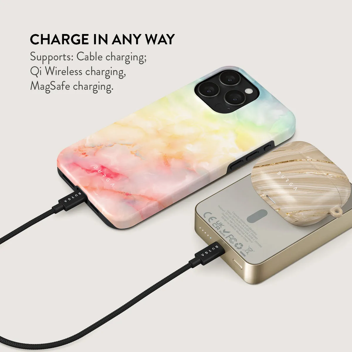 New Flame - Rainbow Magnetic Power Bank