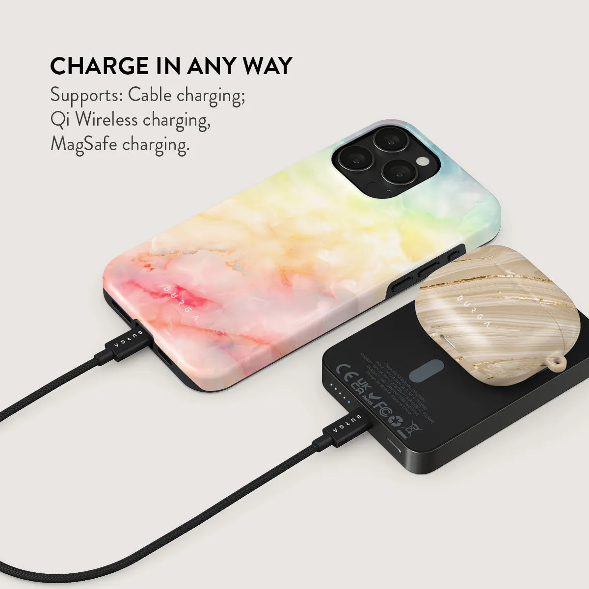 New Flame - Rainbow Magnetic Power Bank