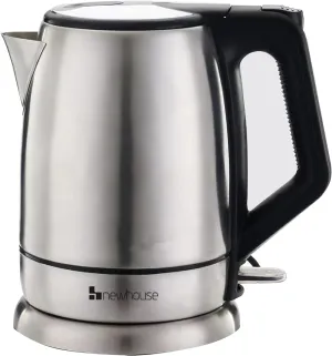 Newhouse 1200W 60-fl. oz. 1.7 L, Stainless Steel Electric Kettle NHEK-001, Electric Tea Pot for Boiling Water, Auto Shut Off Electric Tea Kettle, ETL Certified for Hospitality and Residential Use