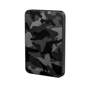 Night Black Camouflage - Magnetic Power Bank
