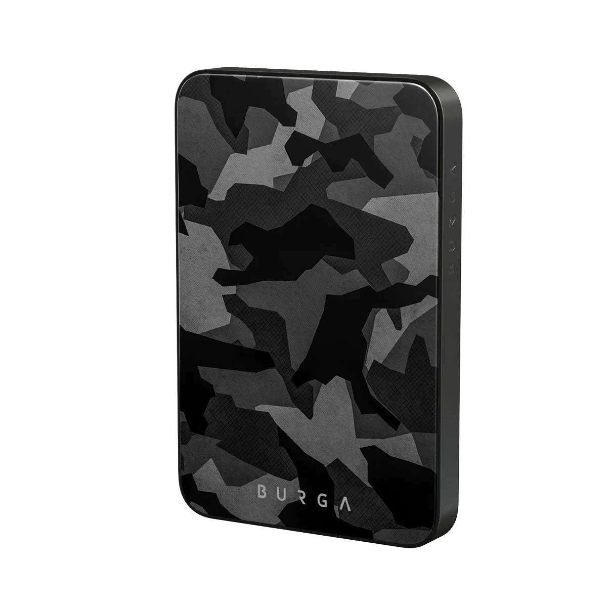 Night Black Camouflage - Magnetic Power Bank