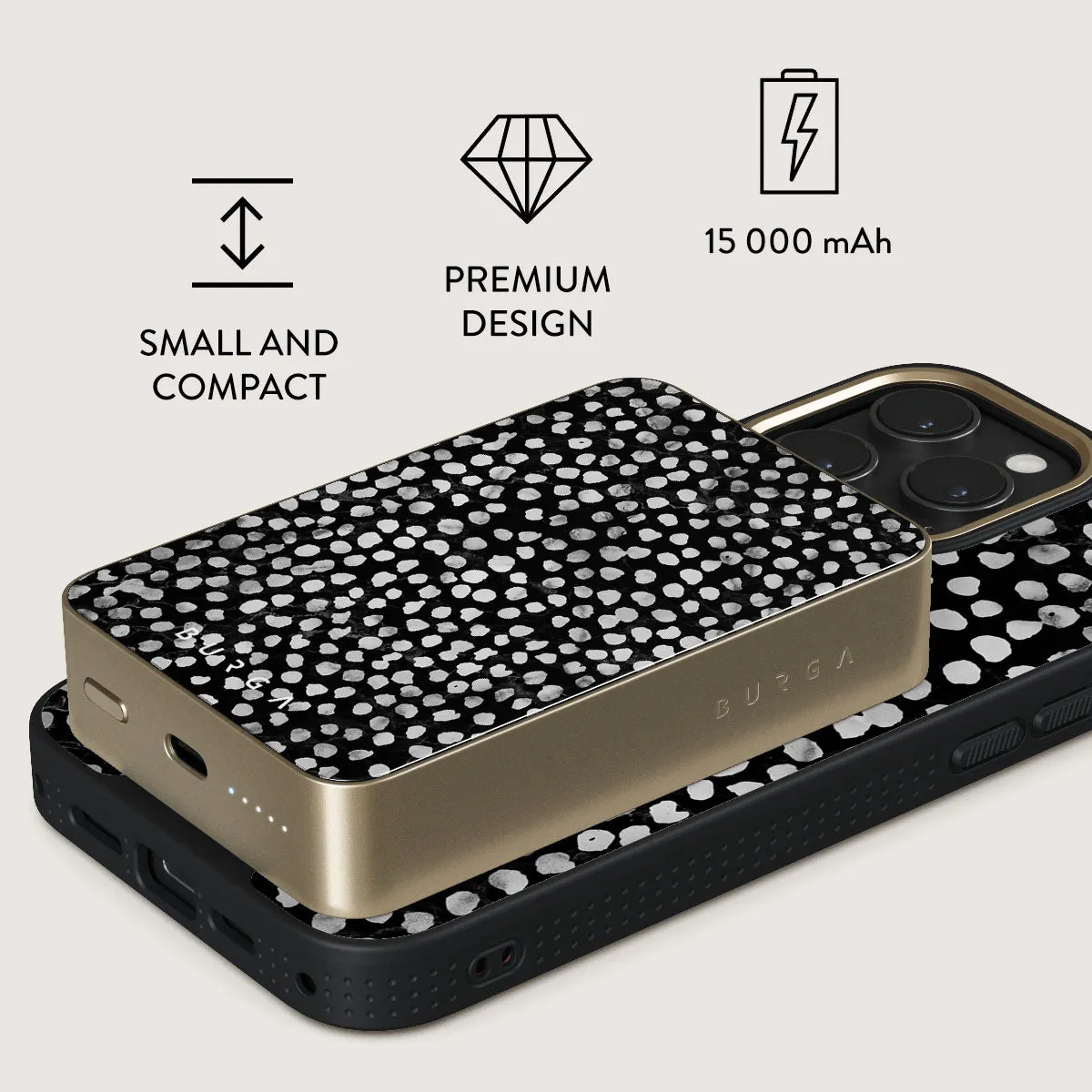 Night Sky - Dotted Magnetic Power Bank