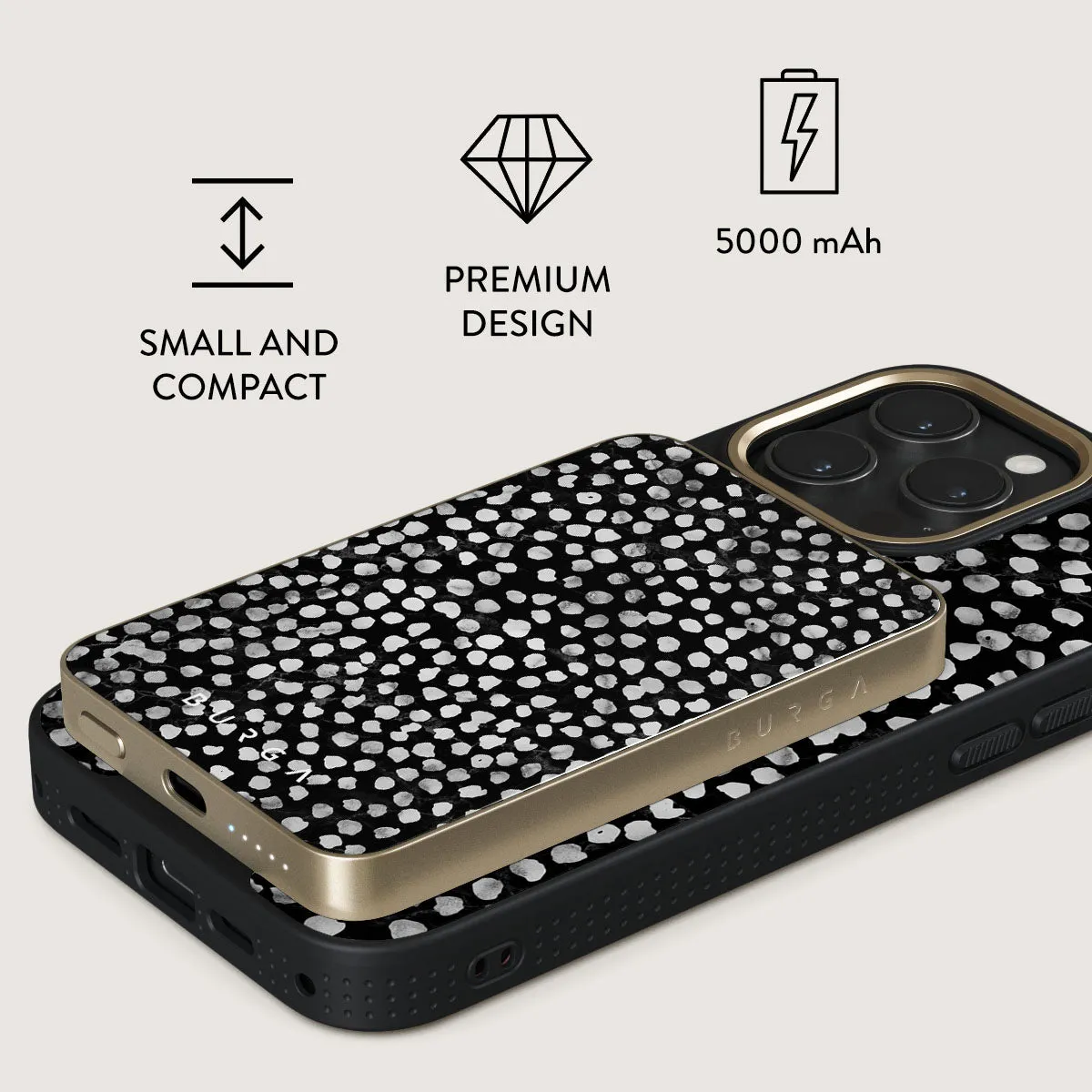 Night Sky - Dotted Magnetic Power Bank