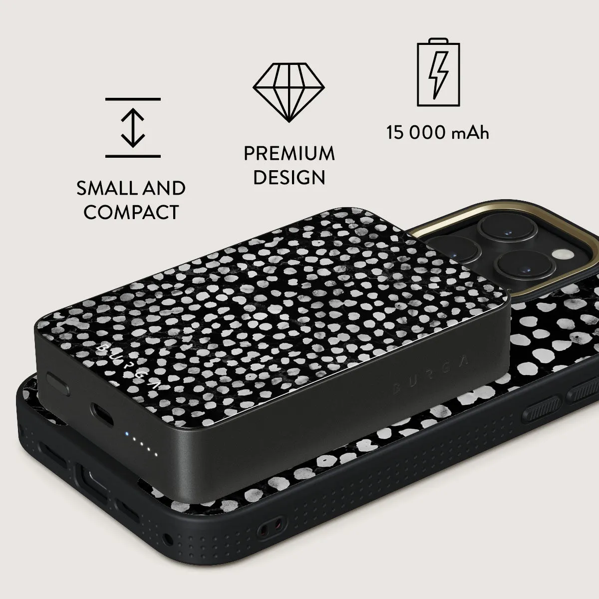 Night Sky - Dotted Magnetic Power Bank