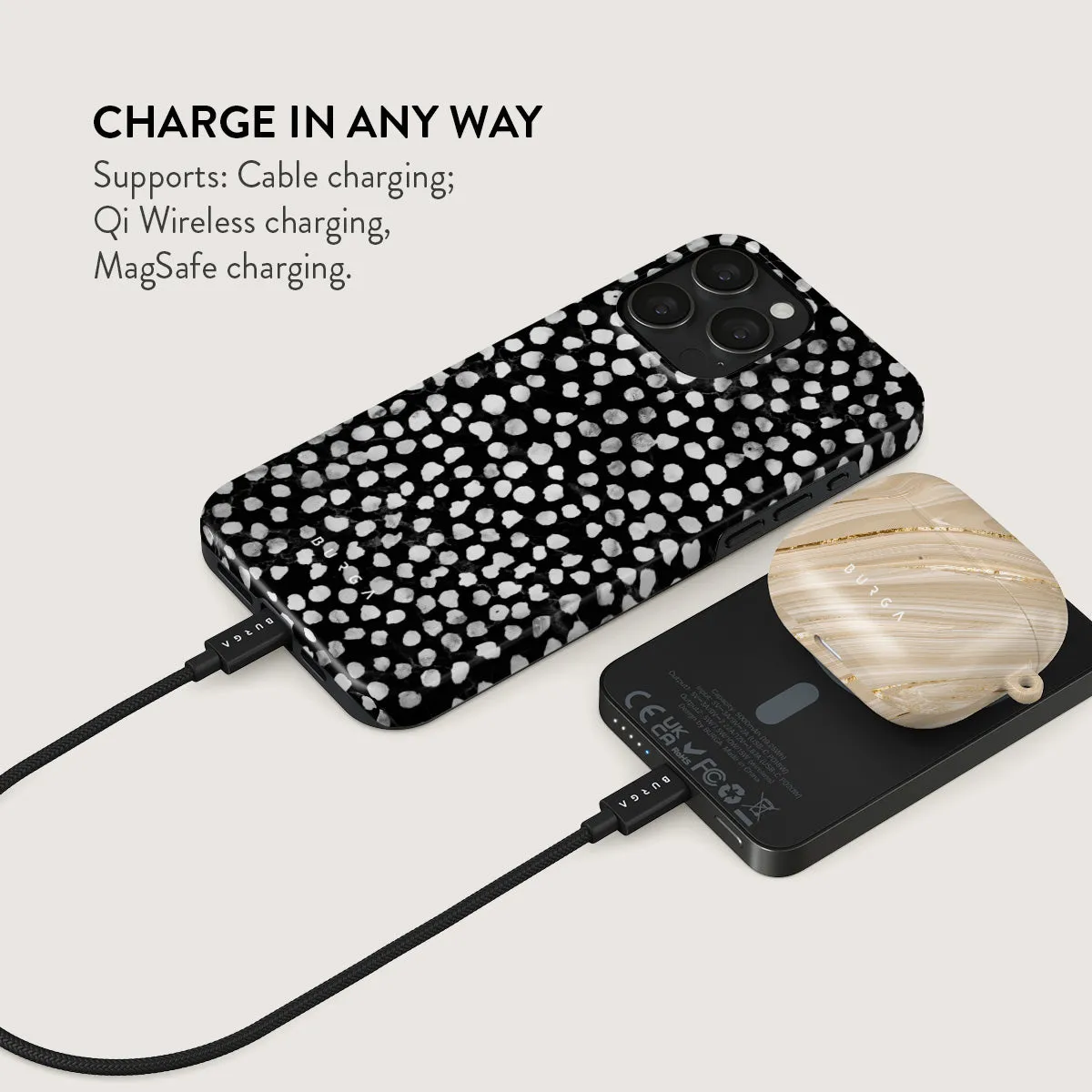 Night Sky - Dotted Magnetic Power Bank