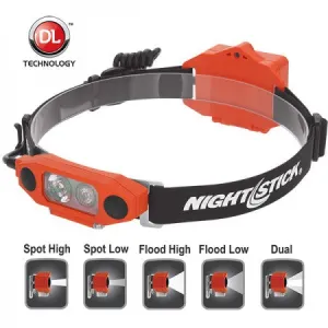 Nightstick XPP-5462RX DICATA™ Intrinsically Safe Low-Profile Dual-Light™ Headlamp