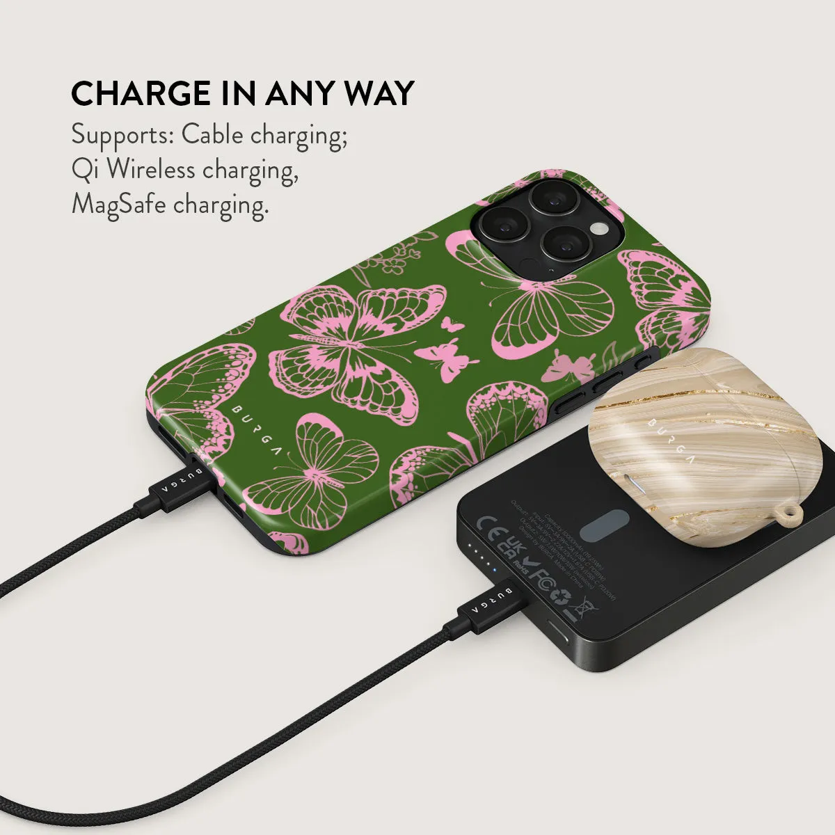 No Regrets - Magnetic Power Bank