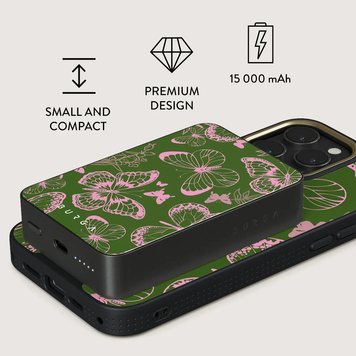 No Regrets - Magnetic Power Bank