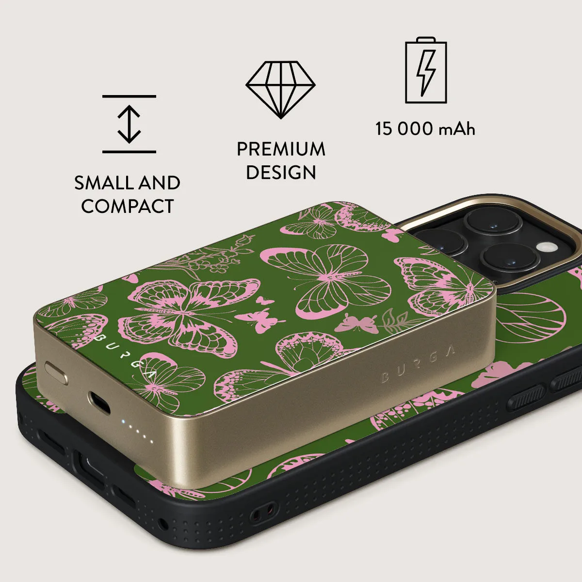 No Regrets - Magnetic Power Bank