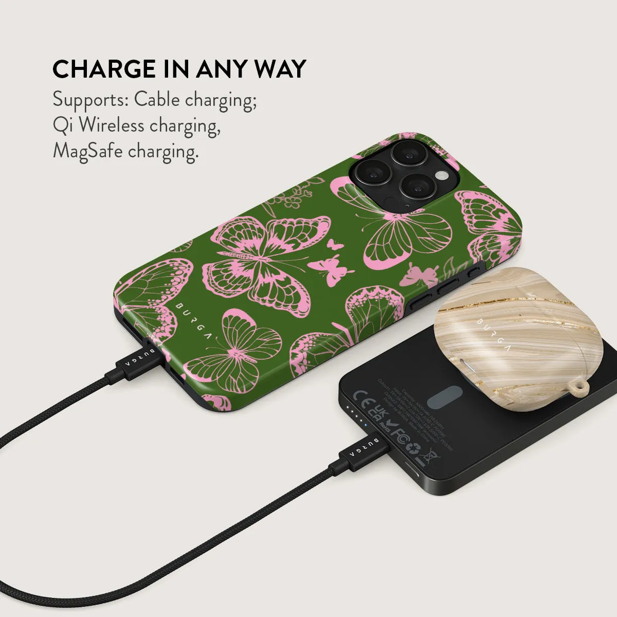 No Regrets - Magnetic Power Bank