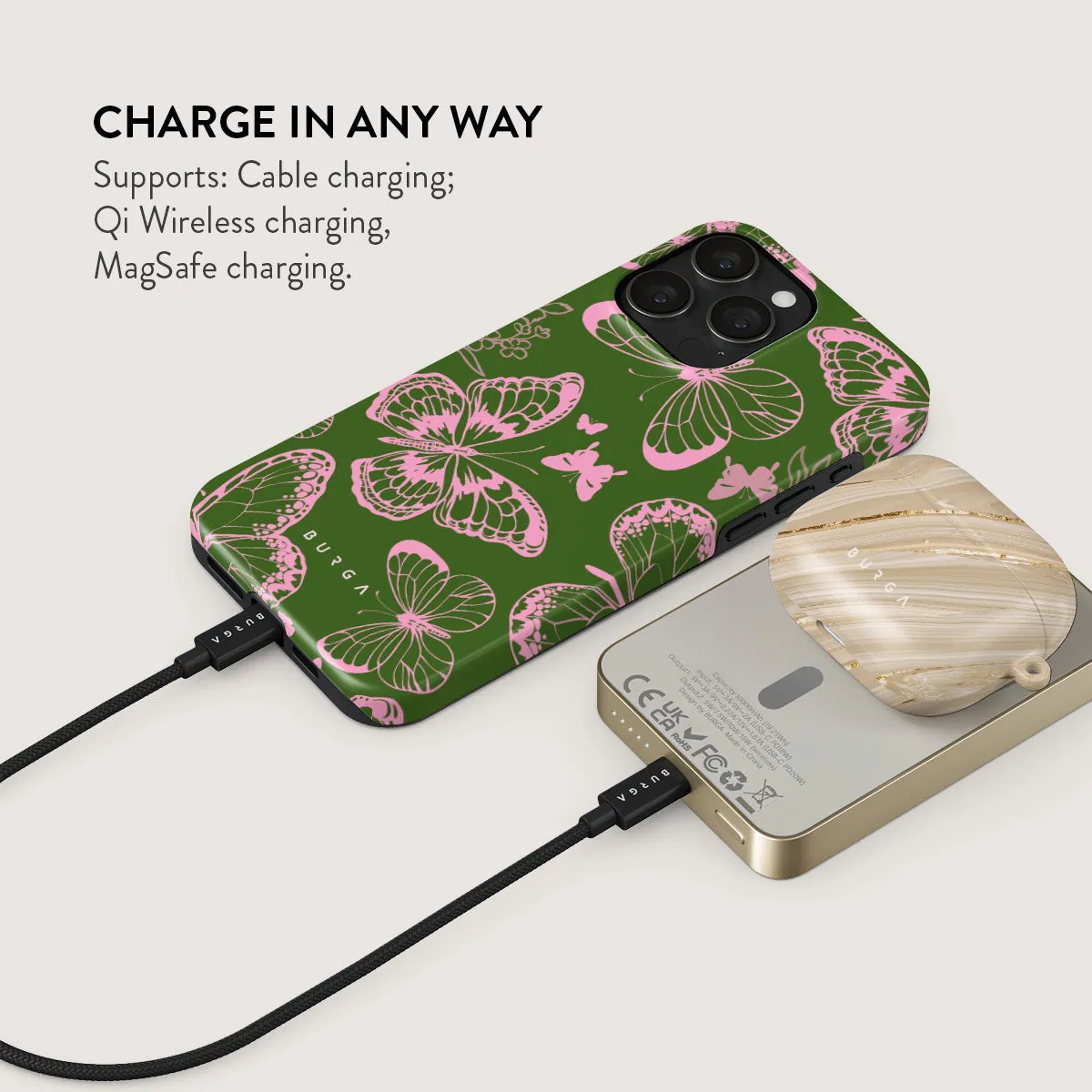 No Regrets - Magnetic Power Bank