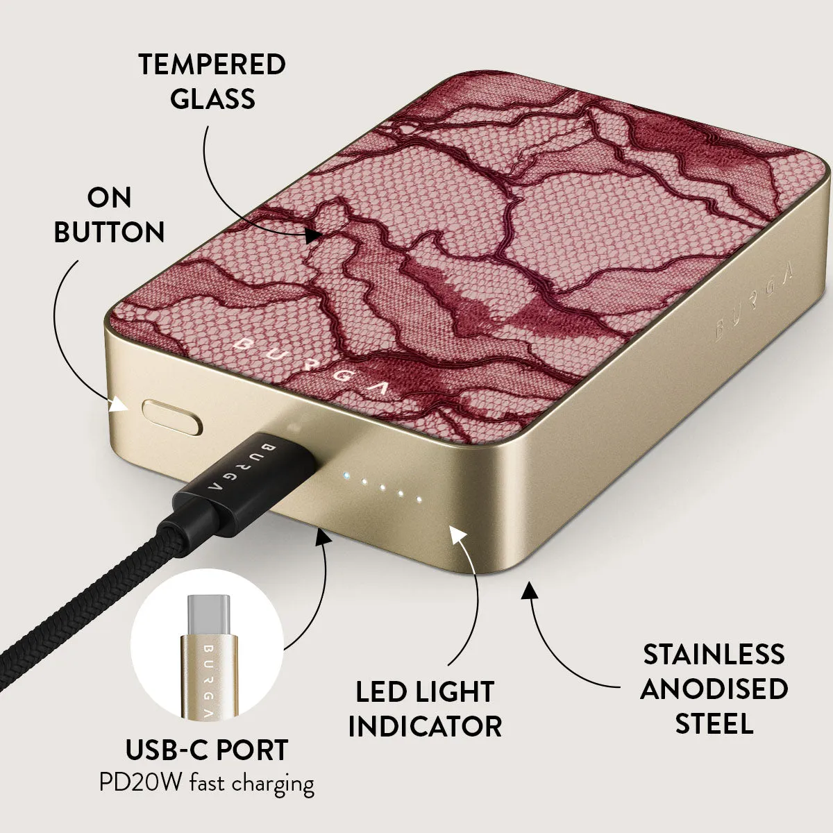 Office Siren - Magnetic Power Bank