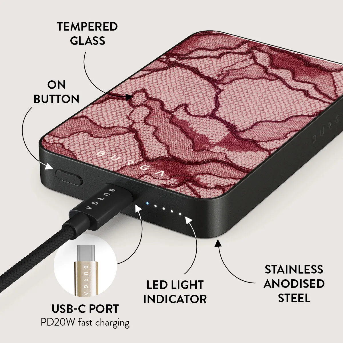 Office Siren - Magnetic Power Bank