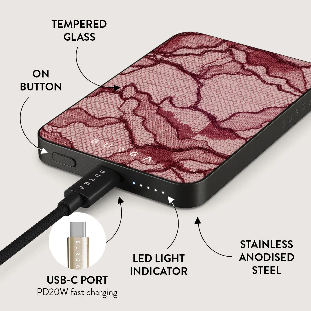 Office Siren - Magnetic Power Bank