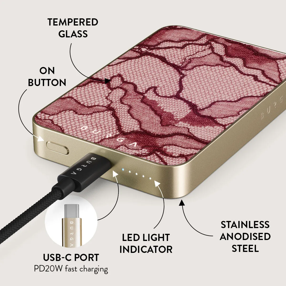 Office Siren - Magnetic Power Bank