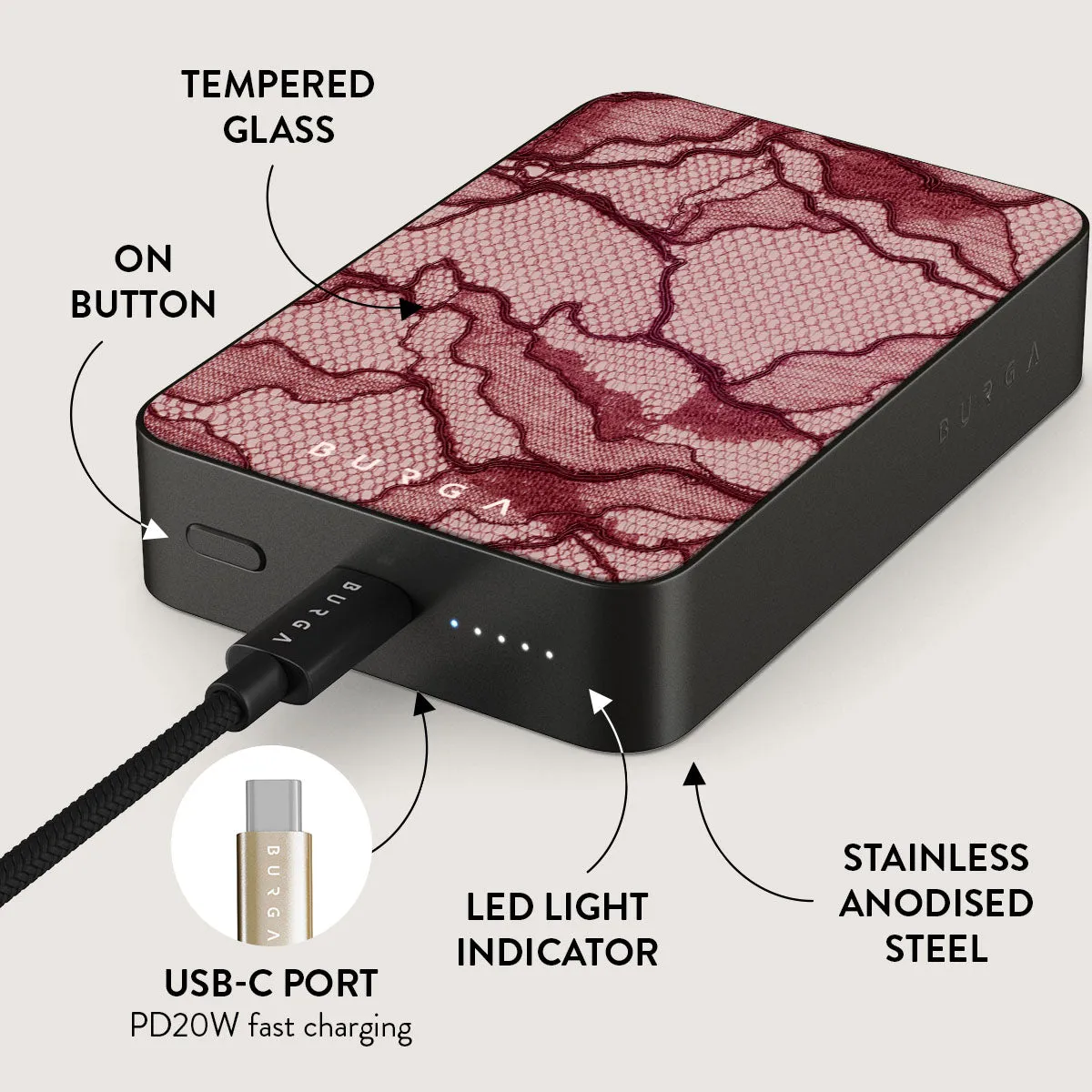 Office Siren - Magnetic Power Bank