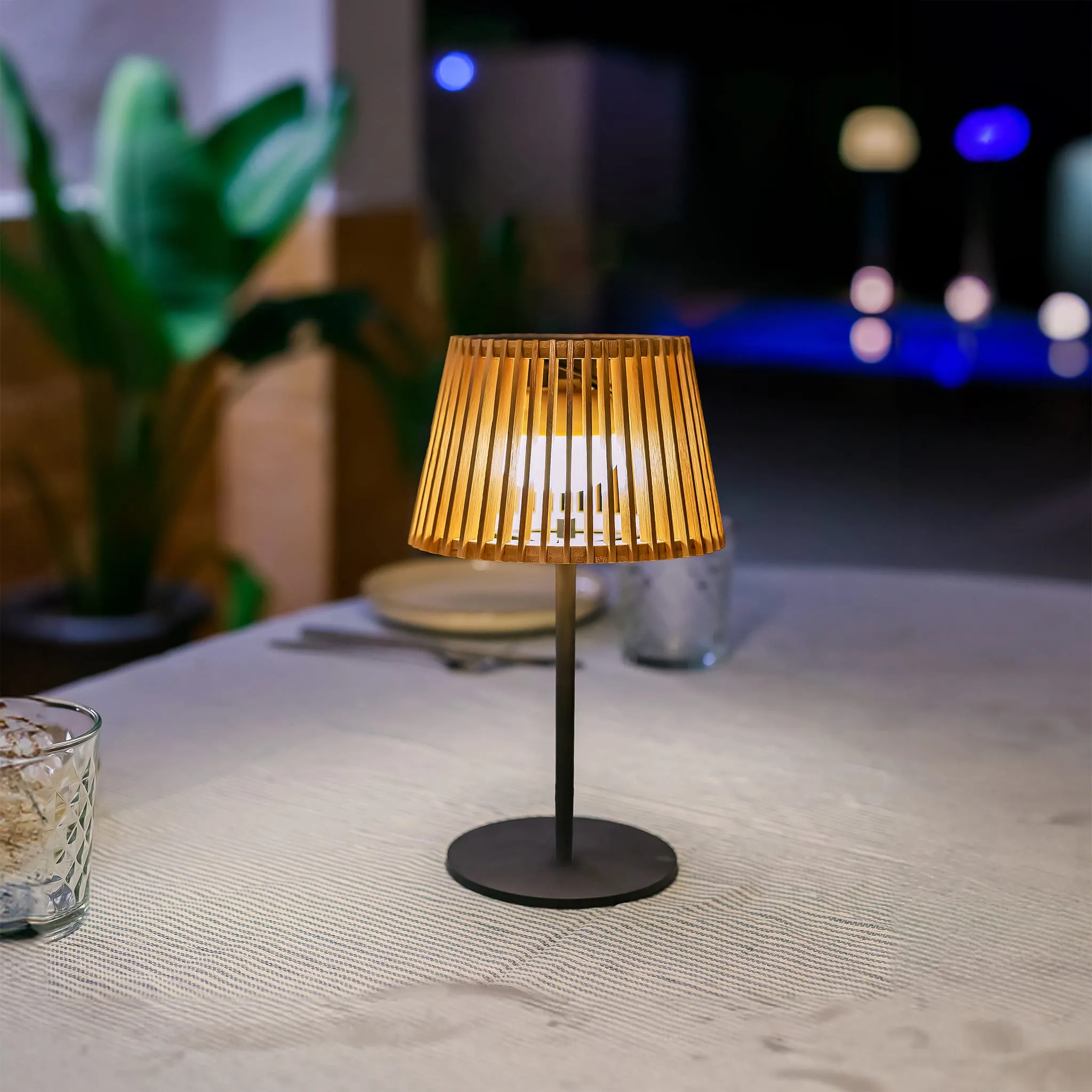 Okinawa Portable Table Lamp by Newgarden