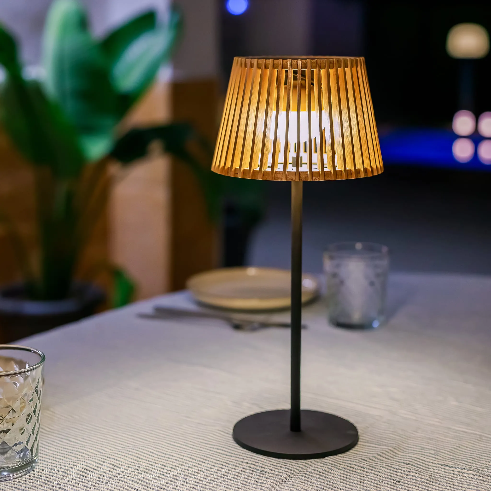 Okinawa Portable Table Lamp by Newgarden