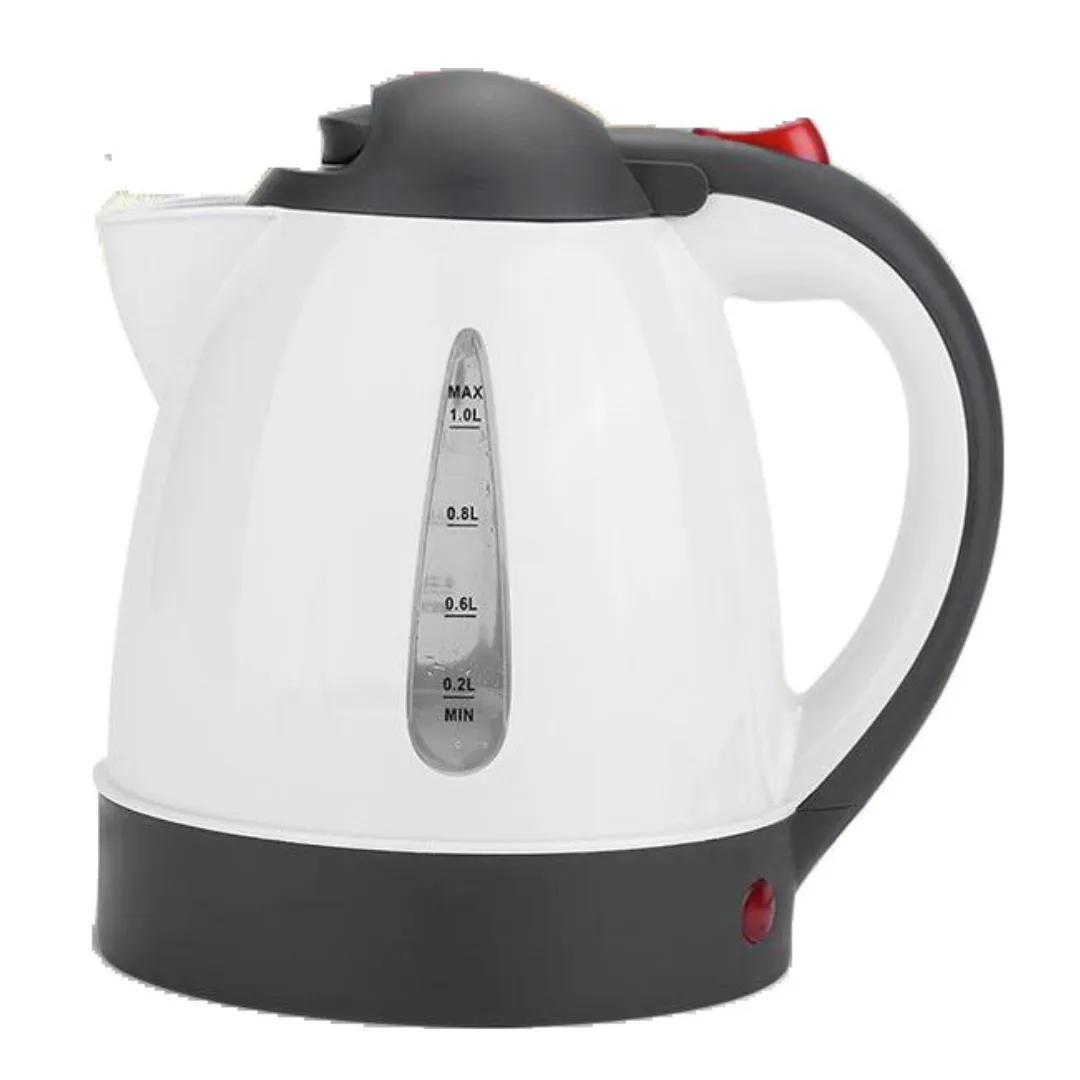 On The Road 12V Kettle – 1L Travel Kettle for Caravans, Boats & Camping (150W)