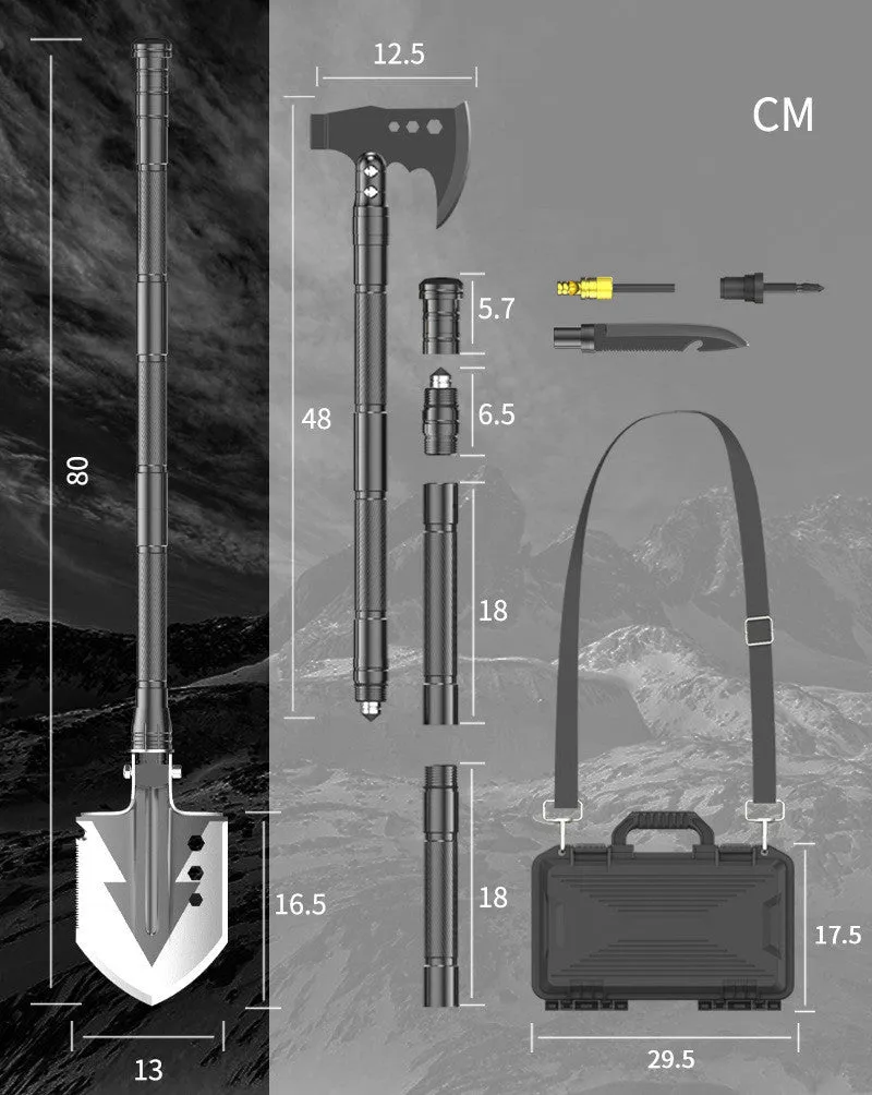 Outdoor Equipment International tracking Camping Shovel Certified Multi-function
