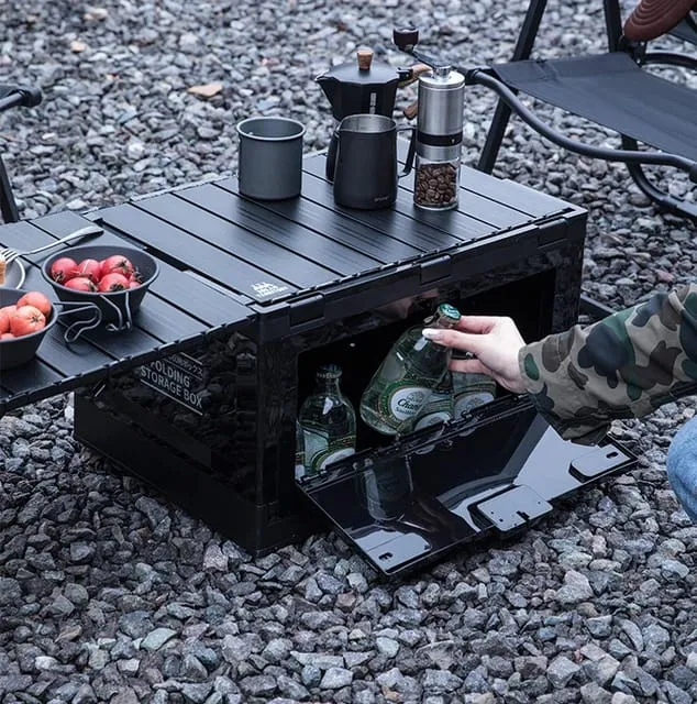 Outdoor Folding Storage Box With Trunk Accessories Ps211