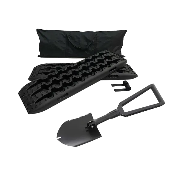 Overland Vehicle Systems Recovery Board And Multi Shovel Kit
