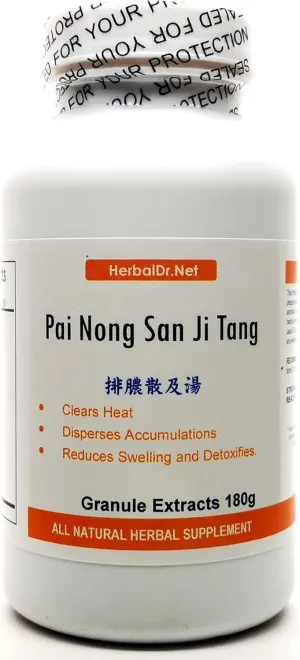 Pai Nong San Ji Tang Extract Powder Tea 180g (Pai Nong San Ji Tang) Ready-to-Drink 100% Natural Herbs