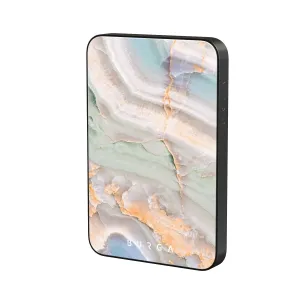 Pastel Hues - Colorful Marble Magnetic Power Bank