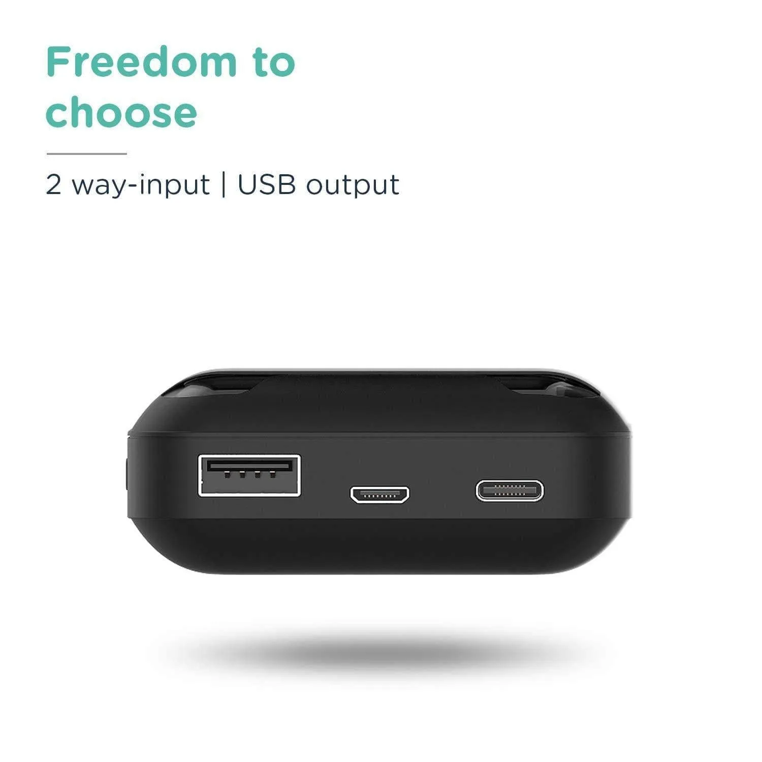 Pebble ion 10000 mAh Fast Charge Power Bank