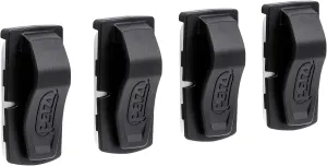 PETZL UNI Adapt - Adhesive Clip for Mounting a Headlamp on a Variety of Helmet Types (Pack of 4)