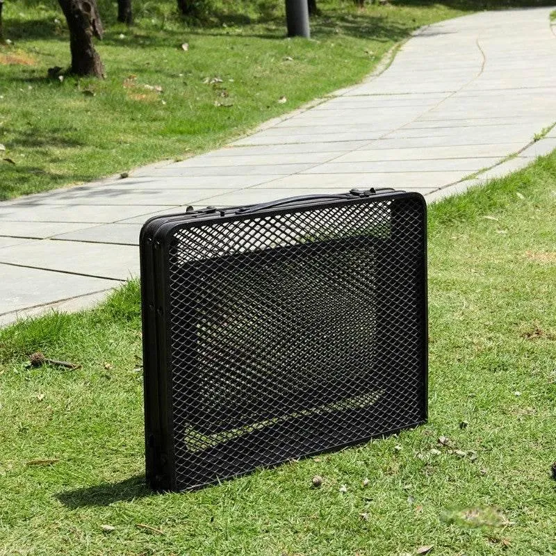 Portable Camping BBQ Table - Easy Carry Outdoor Cooking Station