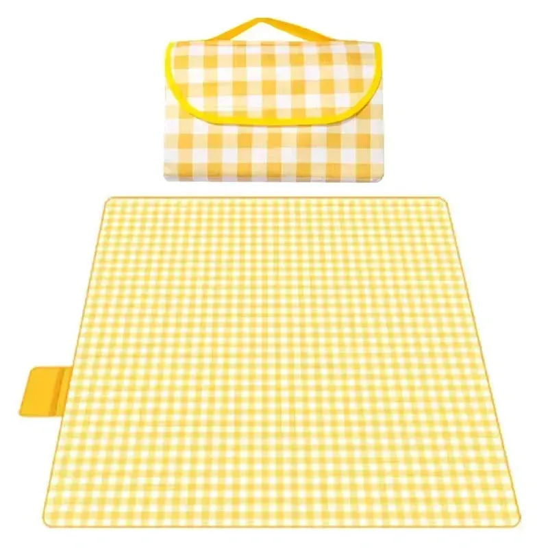 Portable Camping Mat Big Blanket Waterproof Moisture-proof Thick Carry Bag