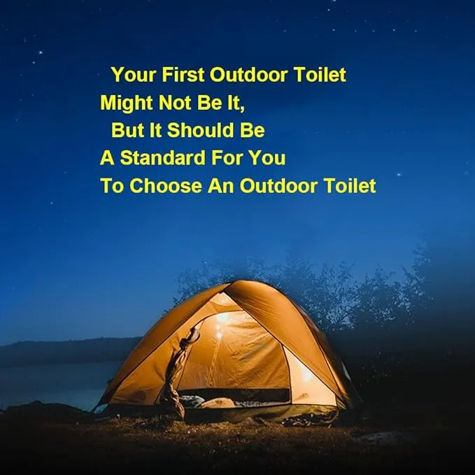 Portable Camping Toilets Porta Potty (Large)